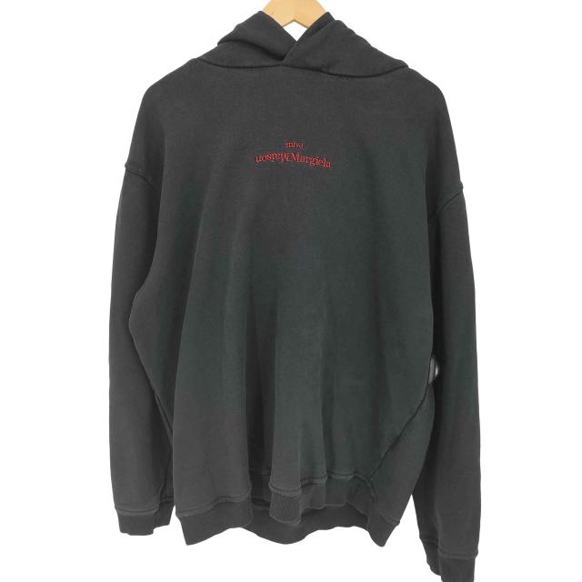 Maison Margiela(メゾンマルジェラ) Reversed Logo Embroidery Hoodie メンズ EUR：46 【中古】【ブランド古着バズストア】