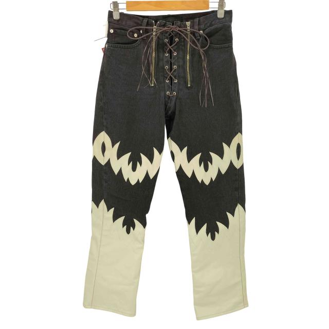 USED古着(ユーズドフルギ) 24AW JUN/NAKAYAMA ジュンナカヤマ COWBOY PANTS カウボーイパンツ メンズ 28【中古】【ブランド古着バズストア】