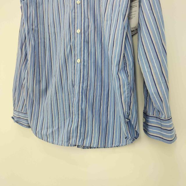 Polo by RALPH LAUREN(ポロバイラルフローレン) 別注 ポルトガル製 ストライプ クラシック フィット シャツ メンズ import：M 【中古】【ブランド古着バズストア】_4