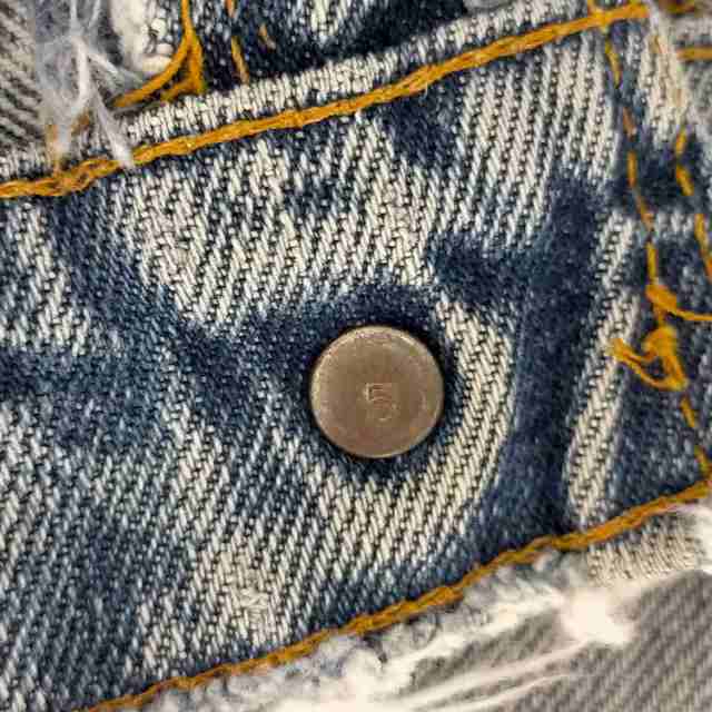 Levis(リーバイス) 505 66前期 42 TALON ZIP ボタン裏5 メンズ