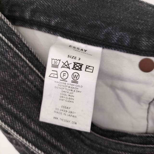 ESSAY(エッセイ) 22AW BELTED BAG JEANS メンズ JPN：3 【中古】【ブランド古着バズストア】