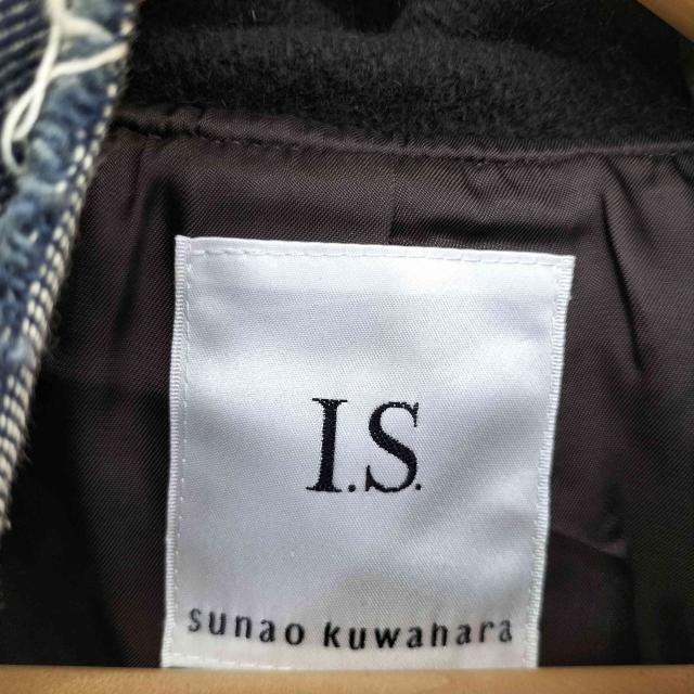 I.S. sunao kuwahara(アイエススナオクワハラ) デニム切替 ウール混
