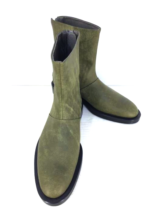 ISHMM(イシュム) BACK ZIP BOOTS メンズ  41【中古】【ブランド古着バズストア】の通販は