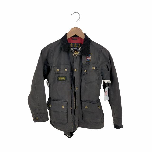 Barbour ブラックジャケット コーデュロイ襟ヴィンテージ 通販