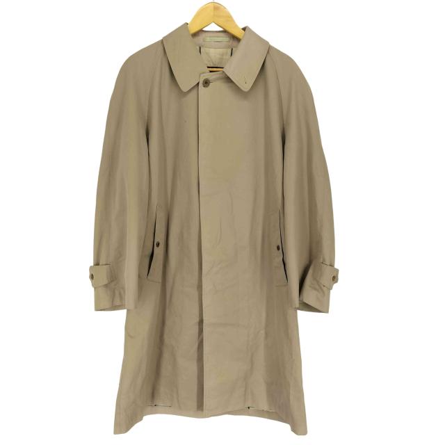 BURBERRYS(バーバリーズ) MADE IN ENGLAND チェック柄 ステンカラーコート メンズ 表記無 【中古】【ブランド古着バズストア】の通販は