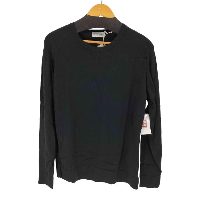 JOHN SMEDLEY(ジョンスメドレー) YOUNG TEXTURED PULLOVER CN LS メンズ  M【中古】【ブランド古着バズストア】