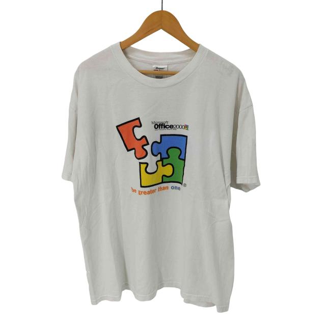 Hanes(ヘインズ) 90s-00s 企業プリントTシャツ  メンズ JPN：XL 【中古】【ブランド古着バズストア】