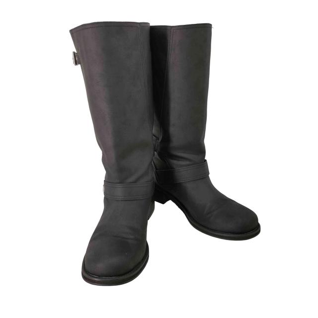 USED古着(ユーズドフルギ) Didot.showroom【DIDOT.】バイカーミドルブーツ レディース  25【中古】【ブランド古着バズストア】