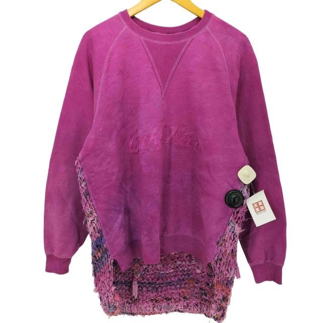 SEVESKIG(セヴシグ) Vintage S.W Shirt Ver.Crooked Love スウェット シャツ メンズ JPN：S 【中古】【ブランド古着バズストア】