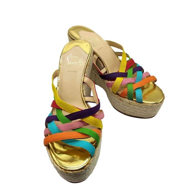 CHRISTIAN LOUBOUTIN(クリスチャンルブタン) スペイン製 Rainbow 