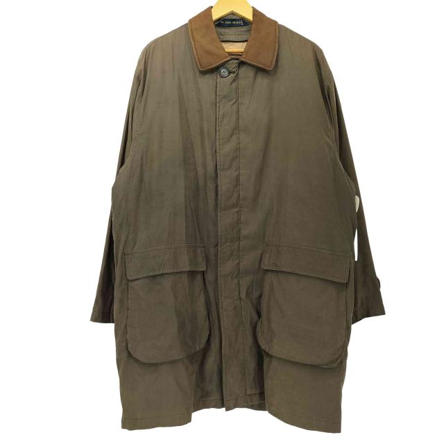 Polo by RALPH LAUREN(ポロバイラルフローレン) 90s Polo University ライナー付 襟レザー ハンティングジャケット  メンズ import：M 【中古】【ブランド古着バズストア】