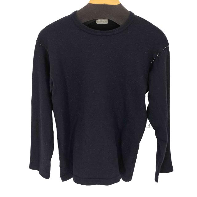 COMME des GARCONS HOMME(コムデギャルソンオム) 90s 田中オム ステッチクルーネックニット メンズ 表記無 【中古】【ブランド古着バズストア】