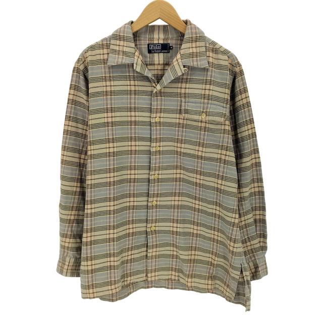 Polo by RALPH LAUREN(ポロバイラルフローレン) 90~00s 開襟 チェック 