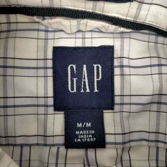 GAP メンズ チェックシャツ M - シャツ