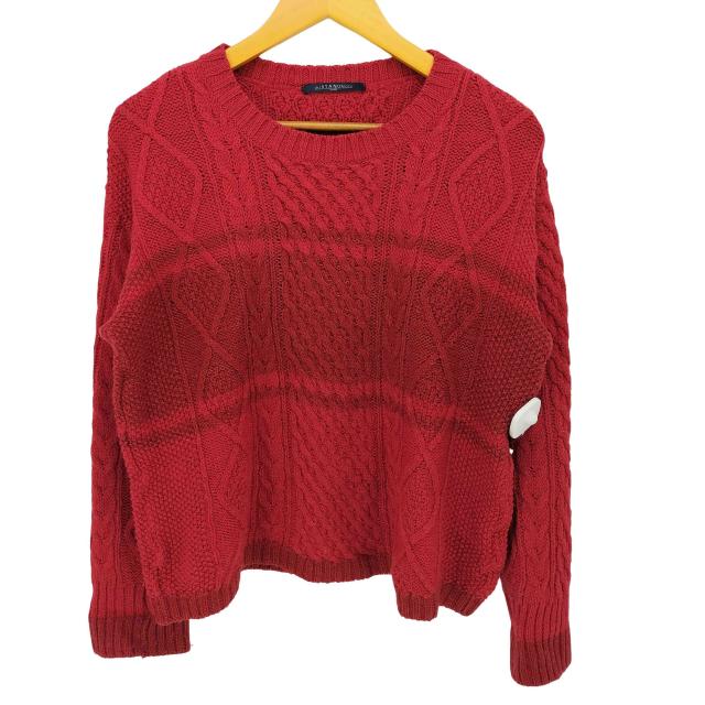 USED古着(ユーズドフルギ) {{SHINYA NOMOTO}} ケーブル ニット セーター メンズ 表記無 【中古】【ブランド古着バズストア】の通販は