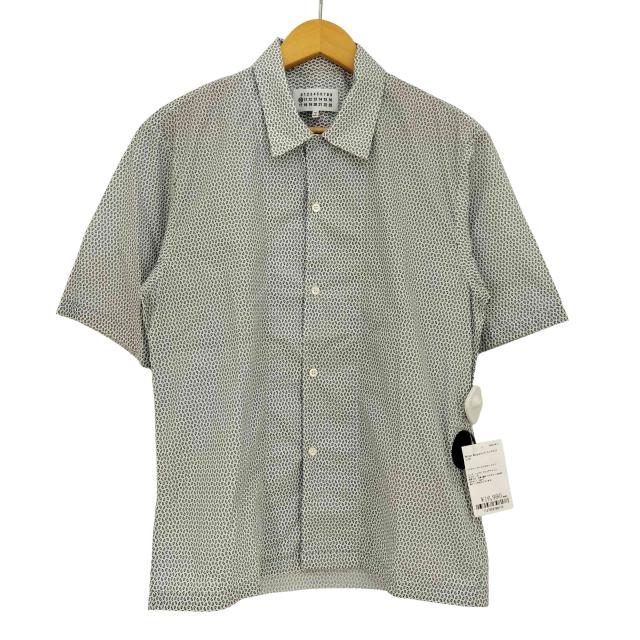 Maison Margiela(メゾンマルジェラ) ペイズリー オープンカラー シャツ メンズ  39【中古】【ブランド古着バズストア】
