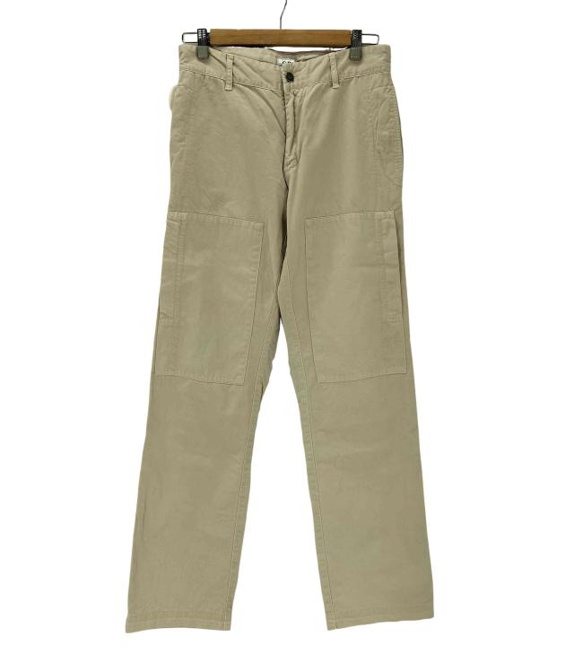 C.P.COMPANY(シーピーカンパニー) 07SS ガーメントダイ ダブルニー ジップポケット コットン ツイル ワーク パンツ メンズ  46【中古】【ブランド古着バズストア】