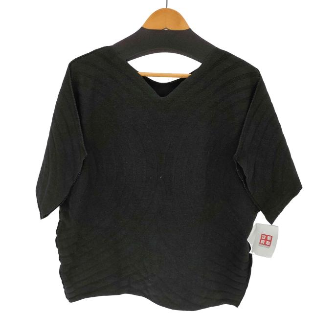 ISSEY MIYAKE(イッセイミヤケ) A-POC INSIDE 変形 ストレッチニットトップス レディース  2【中古】【ブランド古着バズストア】