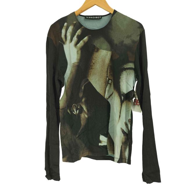 Y/PROJECT(ワイプロジェクト) ボディコラージュ ロング スリーブ Tシャツ ユニセックス レディース import：L 【中古】【ブランド古着バズストア】