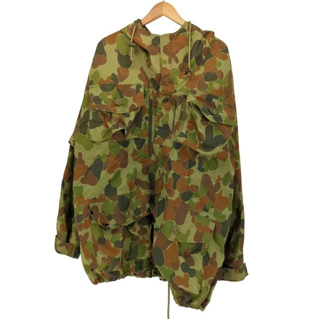 USED古着(ユーズドフルギ) PLATATAC ダックハンターカモ WINDPROOF SMOCK ウインドプルーフ スモック メンズ import：XL 【中古】【ブランド古着バズストア】