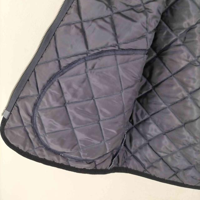 LAVENHAM(ラベンハム) キルティング ジップ ボンバー ジレ ZIP BOMBER GILET メンズ import：M 【中古】【ブランド古着バズストア】 LAVENHAM(ラベンハム) キルティング ジップ ボンバー ジレ ZIP BOMBER