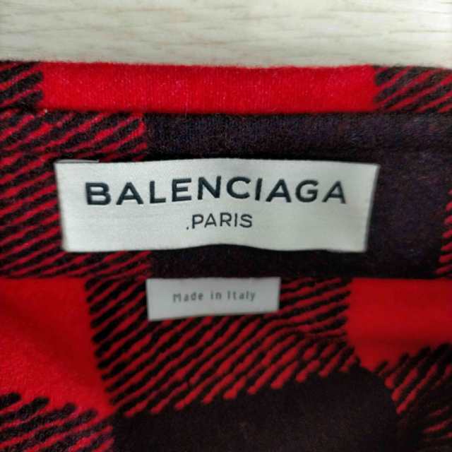 BALENCIAGA(バレンシアガ) 16aw バッファローチェックウールシャツ