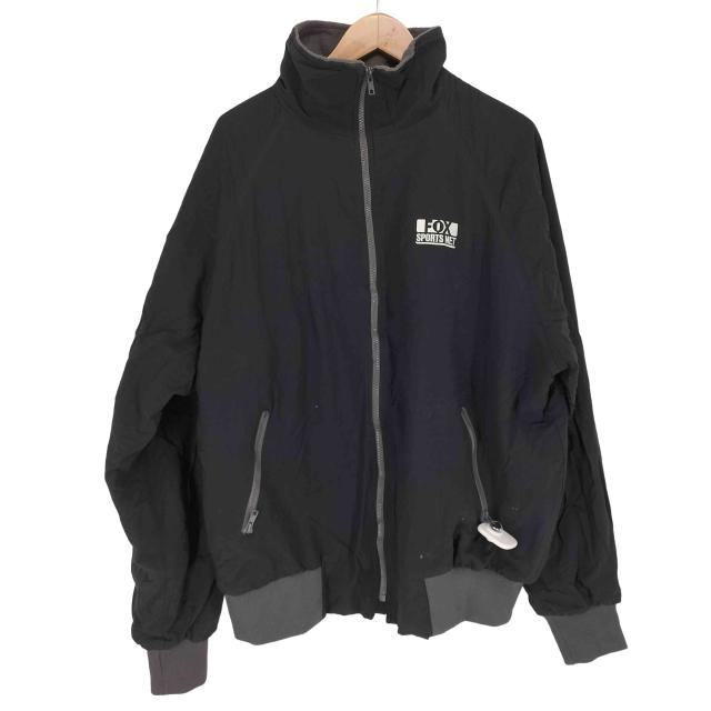 AUBURN SPORTSWEAR(アーバンスポーツウェア) MADE IN USA ロゴ刺繍ジップブルゾン メンズ JPN：L 【中古】【ブランド古着バズストア】