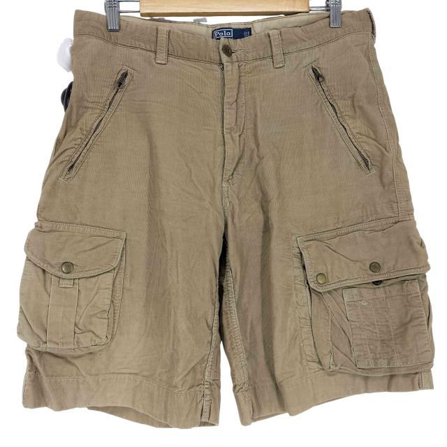 Polo by RALPH LAUREN(ポロバイラルフローレン) コーデュロイカーゴショーツ メンズ  34【中古】【ブランド古着バズストア】の通販は