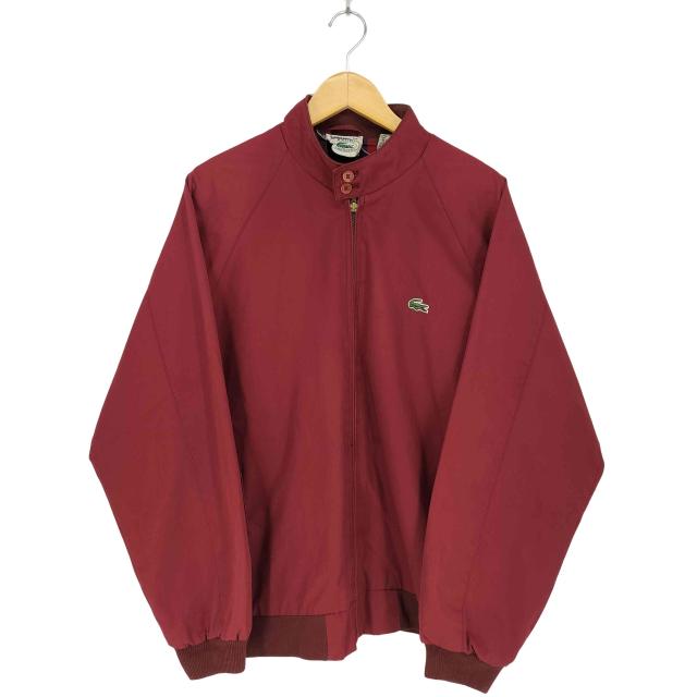 IZOD LACOSTE(アイゾッドラコステ) 裏地チェック ワニ刺繍スウィングトップ メンズ  L【中古】【ブランド古着バズストア】
