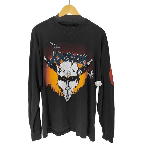 USED古着(ユーズドフルギ) 1996コピーライト バンド L/S クルーネックTシャツ メンズ import：XL 【中古】【ブランド古着バズストア】 USED古着(ユーズドフルギ) 1996コピーライト バンド L/S クルーネックT