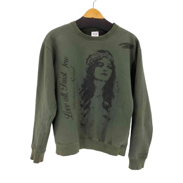 LABROS(ラブロス) Indian Girl Crewneck メンズ import：M 【中古】【ブランド古着バズストア】