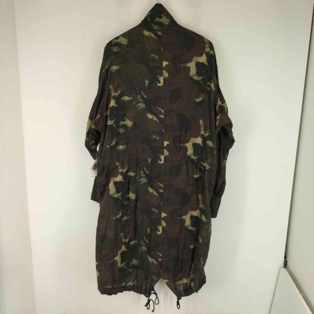 Ground Y(グラウンドワイ) Camouflage Pattern Viyella Puckering Mods Coat メンズ JPN：3 【中古】【ブランド古着バズストア】_1