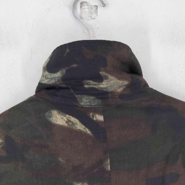 Ground Y(グラウンドワイ) Camouflage Pattern Viyella Puckering Mods Coat メンズ JPN：3 【中古】【ブランド古着バズストア】_3