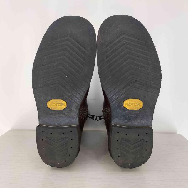 SLOW WEAR LION(スローウェアライオン) クロムエクセルレザーエンジニアブーツ バーガンディ メンズ  7E【中古】【ブランド古着バズストア】_4
