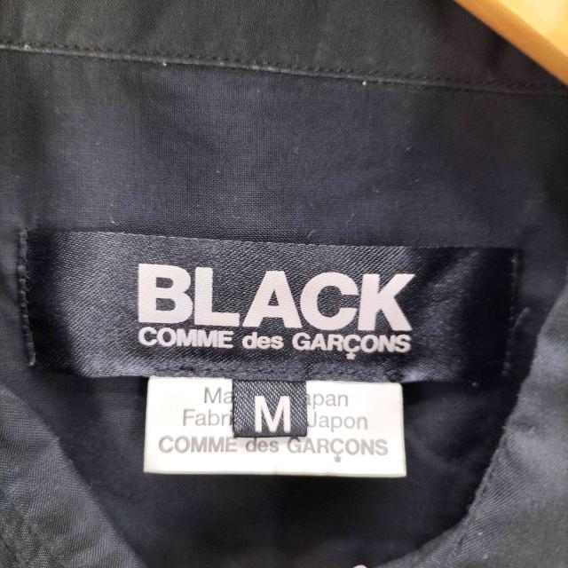 BLACK COMME des GARCONS(ブラックコムデギャルソン) AD2018 特殊加工 L/S シアー ポリ シャツ メンズ JPN：M 【中古】【ブランド古着バズストア】_5