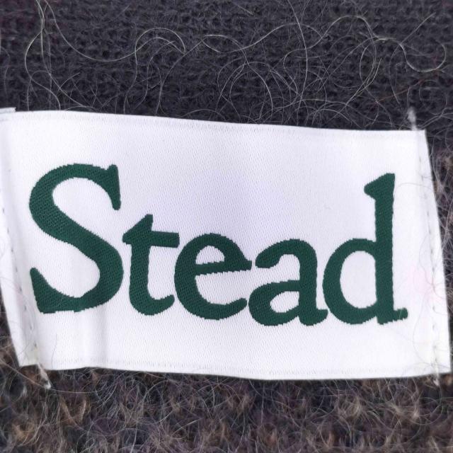 USED古着(ユーズドフルギ) {{Stead}} モヘヤミックス チェックカーディガン casual メンズ  M【中古】【ブランド古着バズストア】_5