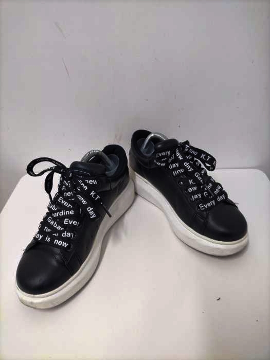 Gabardine K.T(ギャバジンケーティー) 厚底紐デザインスニーカー 