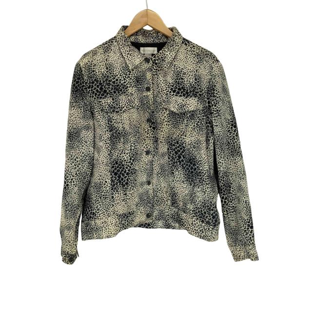 worthington(ワシントン) レオパード柄開襟シャツジャケット レディース JPN：L 【中古】【ブランド古着バズストア】の通販は 4,742円