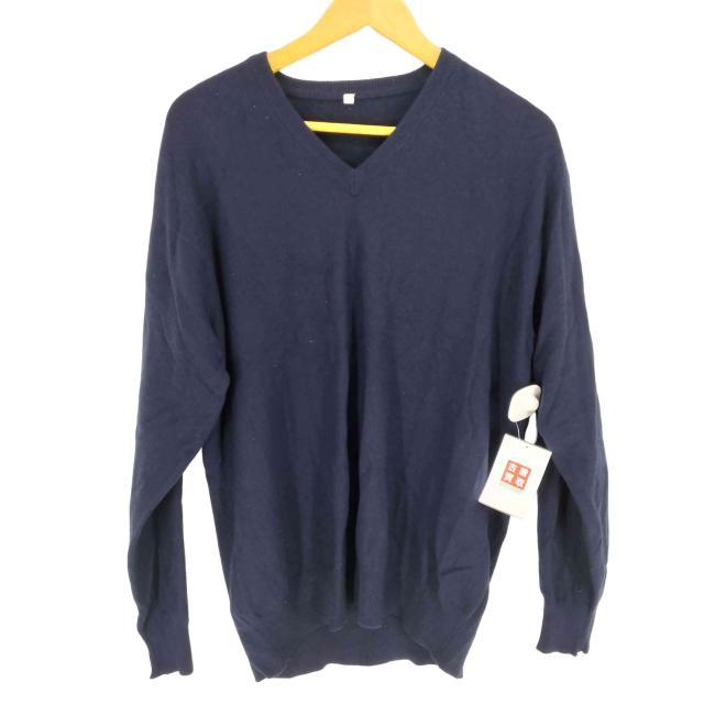 USED古着(ユーズドフルギ) MADE IN ITALY PURE CASHMERE Vネックニット メンズ  42【中古】【ブランド古着バズストア】の通販は 4,742円