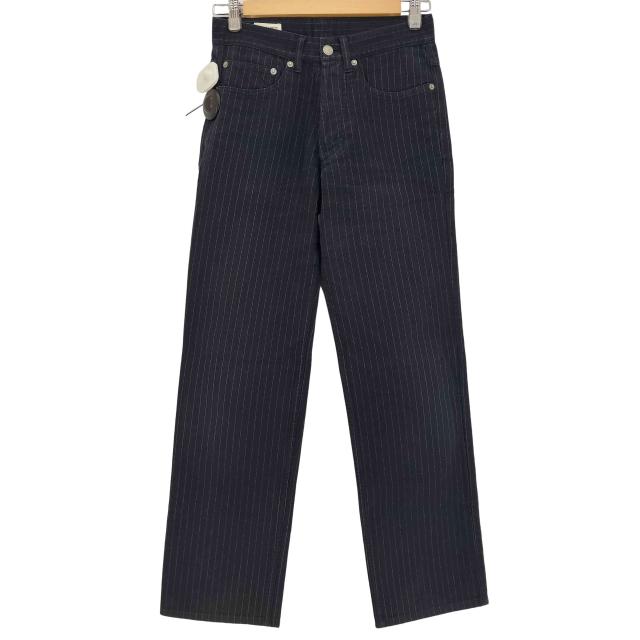 DRIES VAN NOTEN(ドリスヴァンノッテン) ライカ期 ピンストライプ 5ポケット コットン ボタンフライ チノトラウザー メンズ  44【中古】【ブランド古着バズストア】