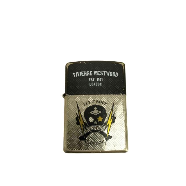 Vivienne Westwood(ヴィヴィアンウエストウッド) ドクロデザイン ZIPPO ライター メンズ 表記無 【中古】【ブランド古着バズストア】
