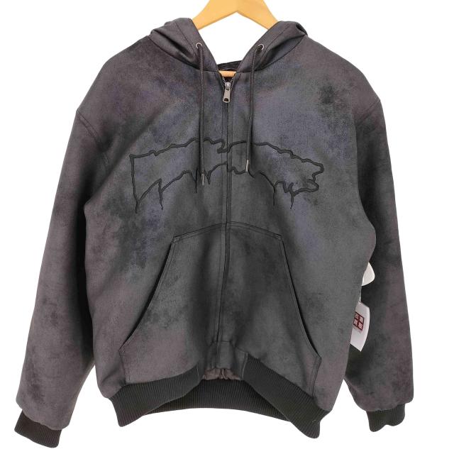 FUCKING AWESOME(ファッキンオーサム) 26ss Faux Leather Hooded Jacket メンズ import：M 【中古】【ブランド古着バズストア】