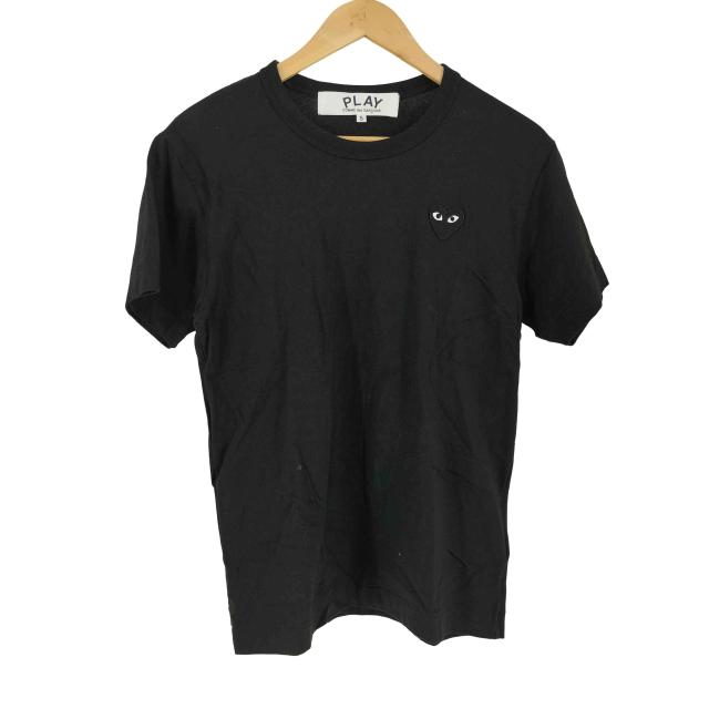 PLAY COMME des GARCONS(プレイコムデギャルソン) AD2024 T-Shirt With Black Emblem レディース  S【中古】【ブランド古着バズストア】