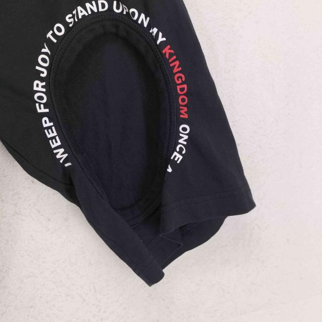 BURBERRY(バーバリー) フォトプリント スリーブホールデザインTシャツ MADE IN ITALY レディース  XS【中古】【ブランド古着バズストア】 BURBERRY(バーバリー) フォトプリント スリーブホールデザインTシャツ