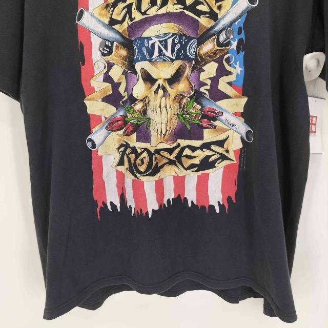 USED古着(ユーズドフルギ) ハードロックバンド 両面プリント クルーネック ツアーTシャツ メンズ 表記無 【中古】【ブランド古着バズストア】_4