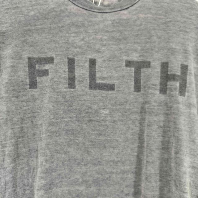 JADED LONDON(ジェイディッドロンドン) FILYH GREY GRINDLE BURNOUT TEE メンズ JPN：XS 【中古】【ブランド古着バズストア】_4