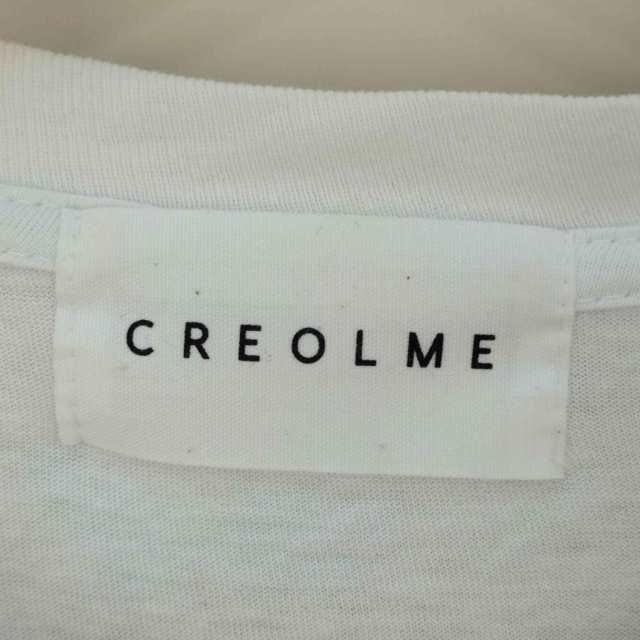 CREOLME(クレオルム) バックプリントTシャツ レディース FREE 【中古