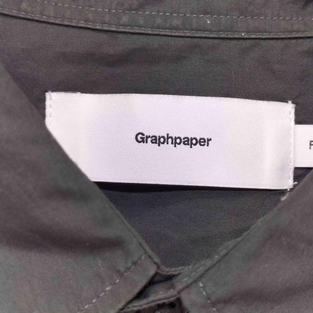 Graphpaper(グラフペーパー) 2022SS Broad L/S Oversized Regular Collar Shirt メンズ FREE 【中古】【ブランド古着バズストア】 Graphpaper(グラフペーパー) 2022SS Broad L/S Oversized Regular Collar Shirt メンズ FREE 【中古】【ブランド古着バズストア】