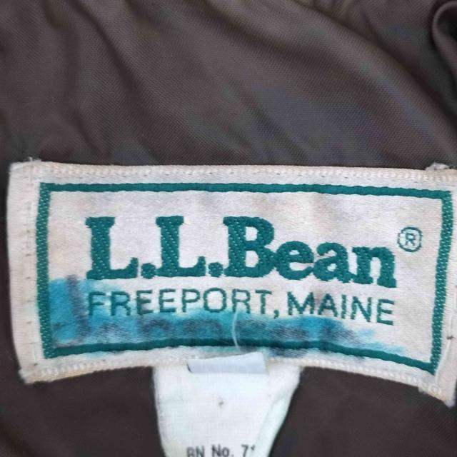 L.L.Bean(エルエルビーン) 80S MADE IN USA SCOVILLジップ A-2 レザーフライトジャケット メンズ  40【中古】【ブランド古着バズストア】