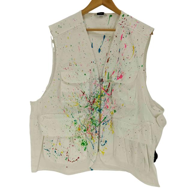 kontor(コントール) WAGAMAMA別注 Real Hand Painted Vest メンズ JPN：3 【中古】【ブランド古着バズストア】